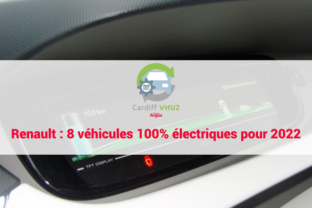 Renault : 8 véhicules 100% électriques pour 2022